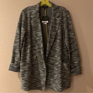 BRAND NEW Topshop Women’s Blazer Size 38 Boyfriend Style Work Blazer Gray NWT